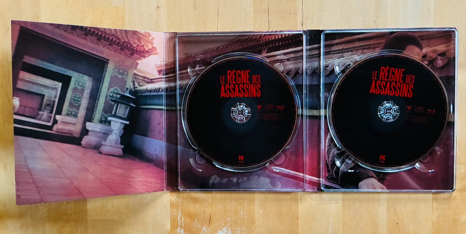 Coffret Blu-ray Le règne des assassins édition limitée.